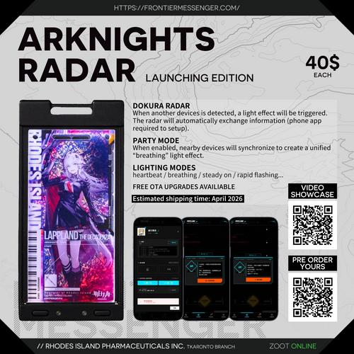 Arknights Radar Launching Edition