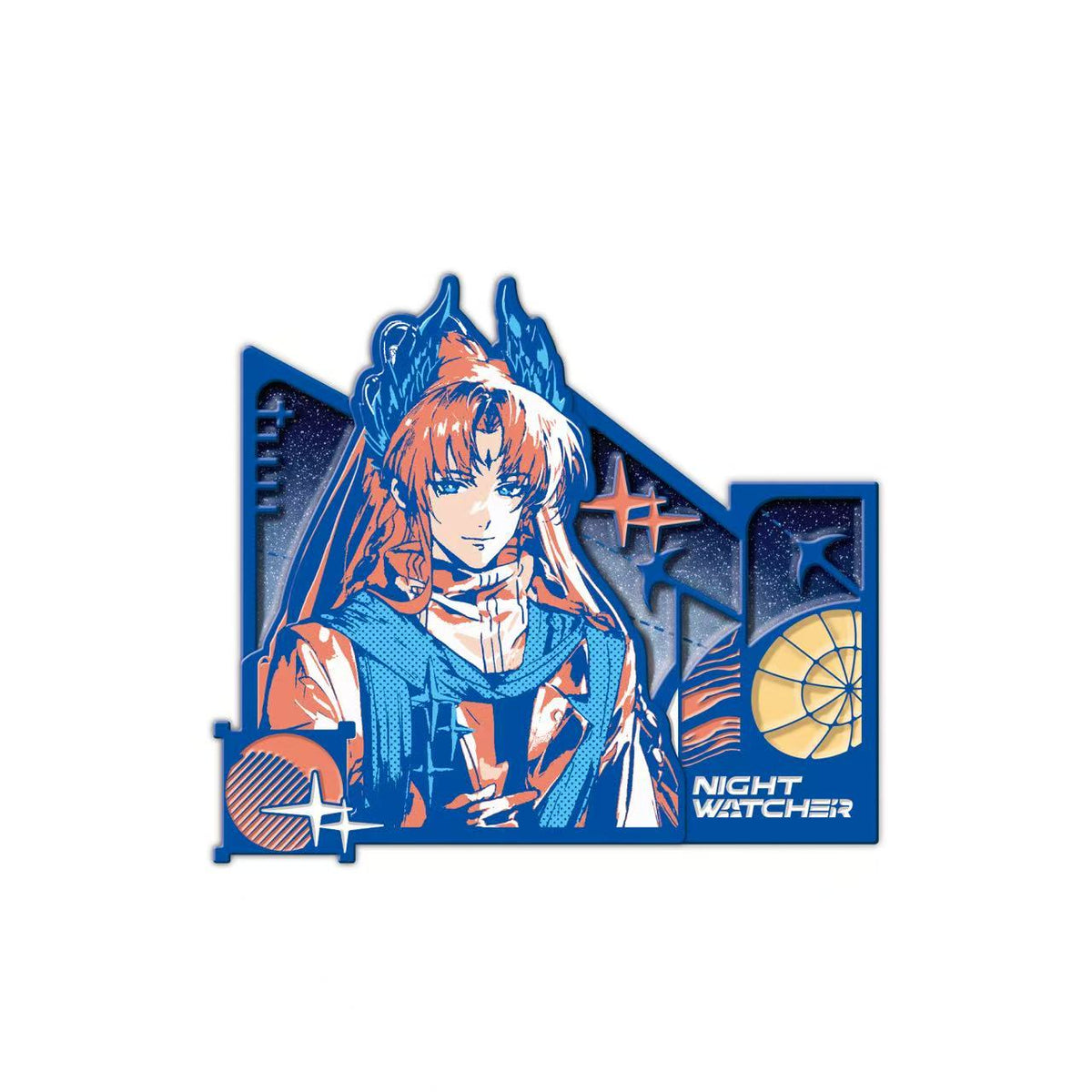 Arknights Metal Key Tag Night Watcher - Passenger