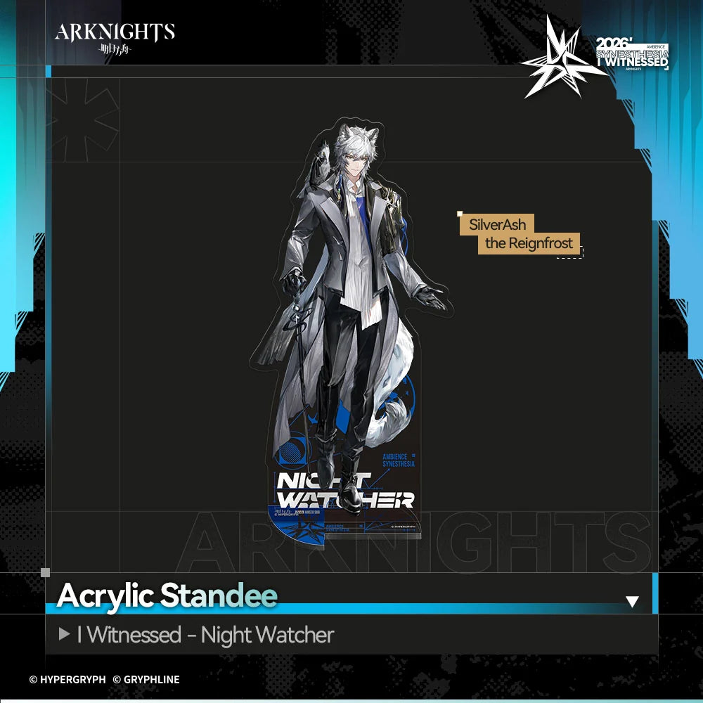 Character Standee Night Watcher - SilverAsh the Reignfrost