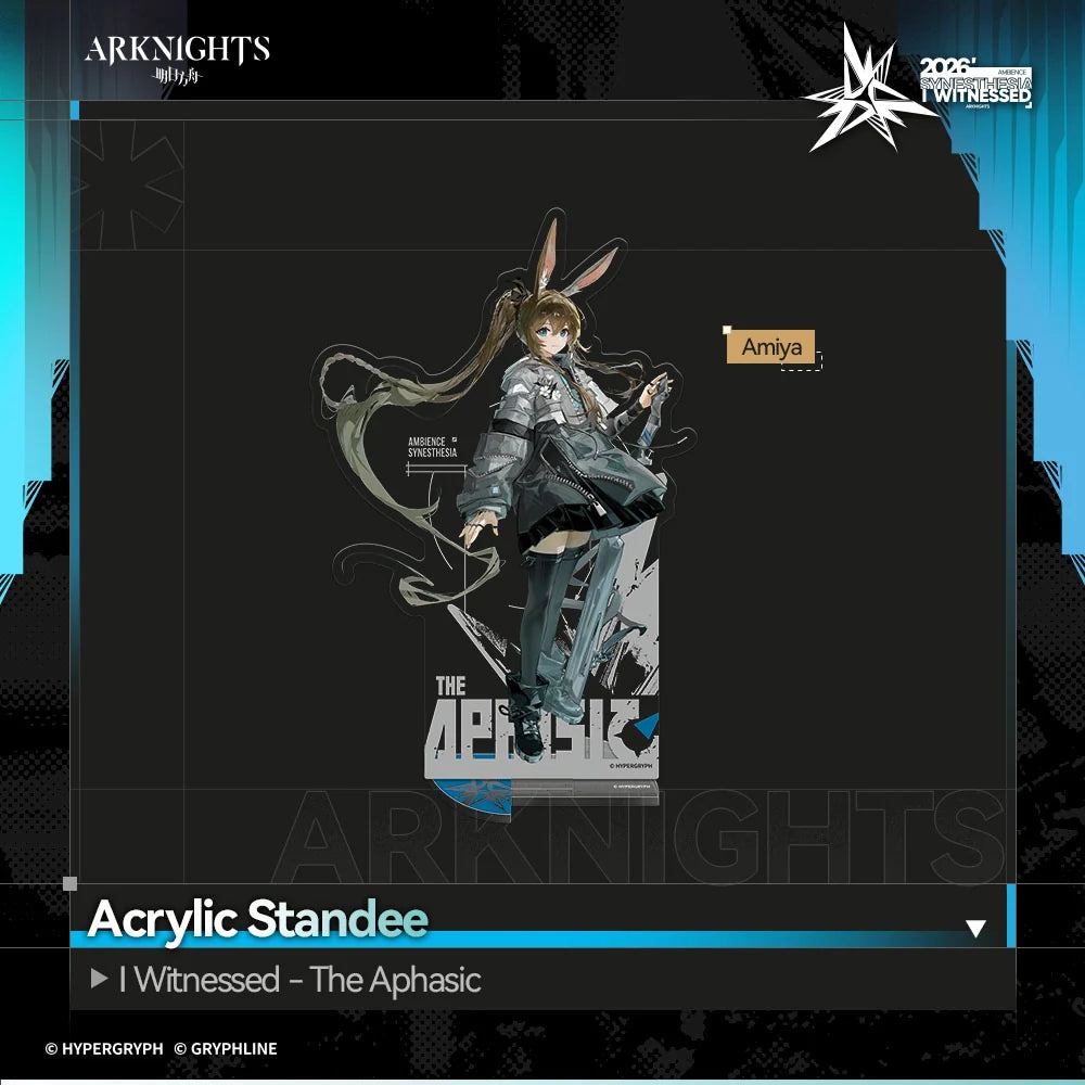 Character Standee The Aphasic - Amiya