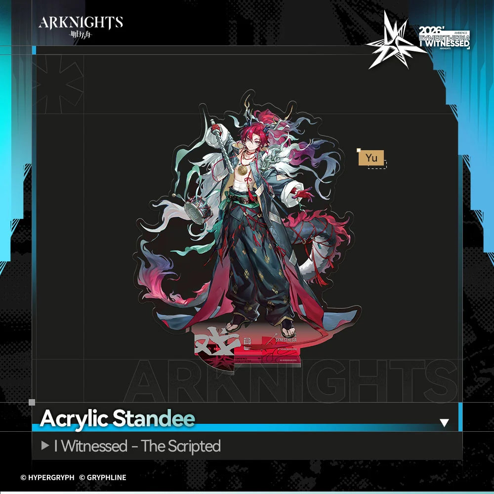 Character Standee The Scripted - Yu