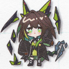 Mini Standee Stickers
