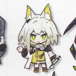 Mini Standee Stickers