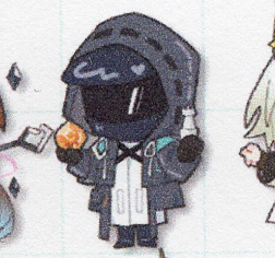 Mini Standee Stickers